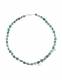 COLLANA IN ARGENTO&nbsp;E PIETRA DURA -AMAZZONITE- LUNG