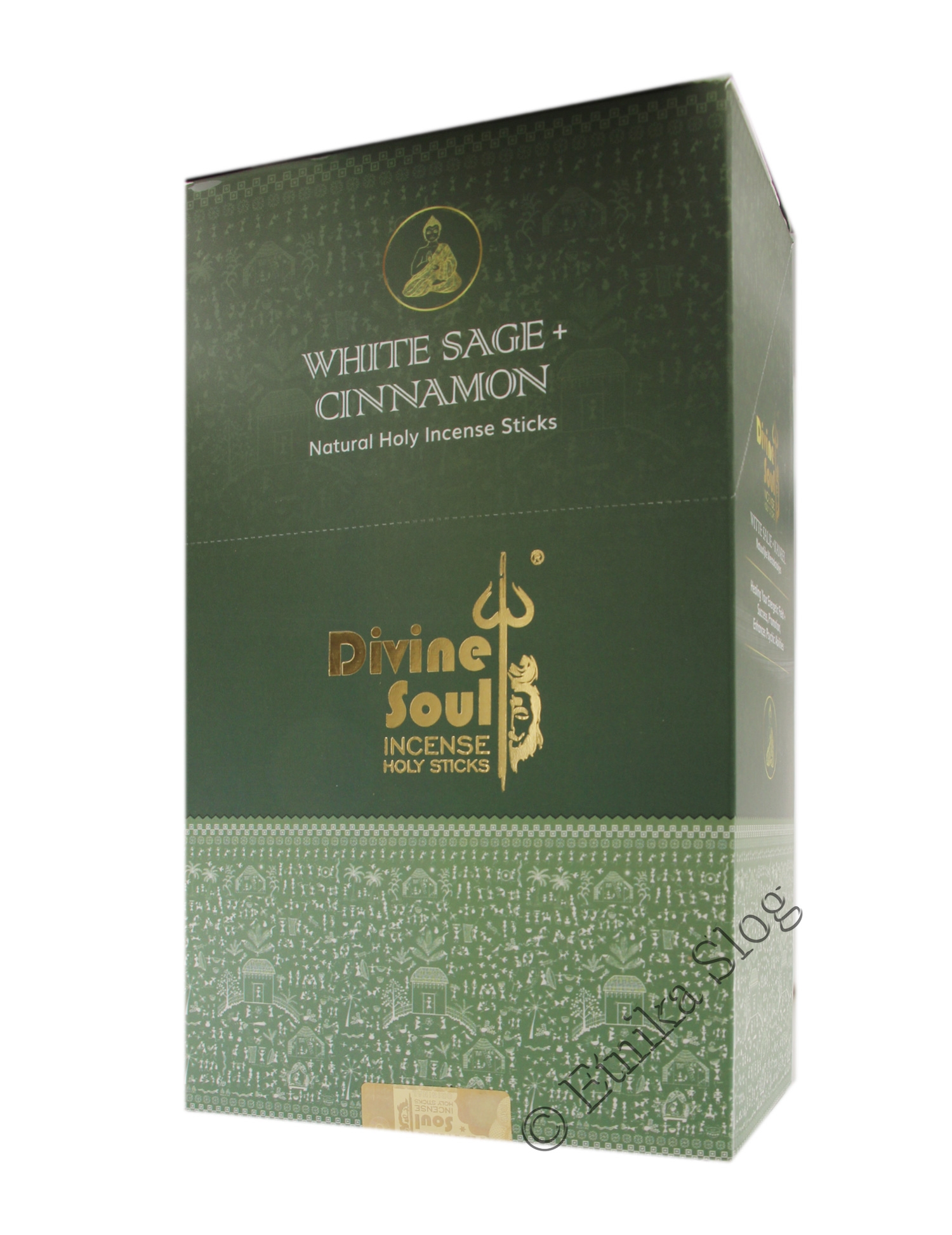 INCENSO DIVINE SOUL, FRAGRANZA SALVIA BIANCA + C INCENSO DIVINE SOUL, FRAGRANZA SALVIA BIANCA + C