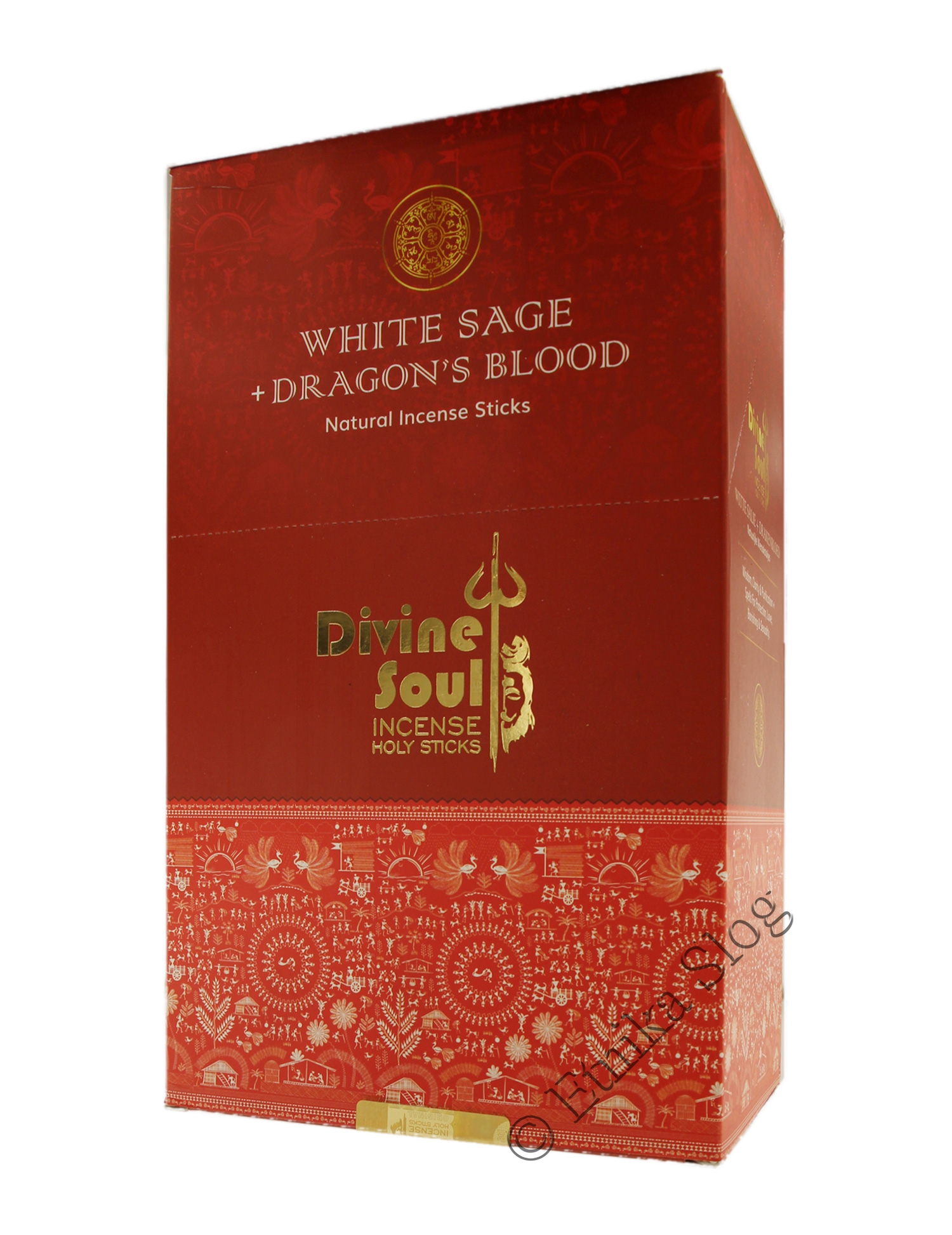 INCENSO DIVINE SOUL, FRAGRANZA WHITE SAGE + DRAG INCENSO DIVINE SOUL, FRAGRANZA WHITE SAGE + DRAG