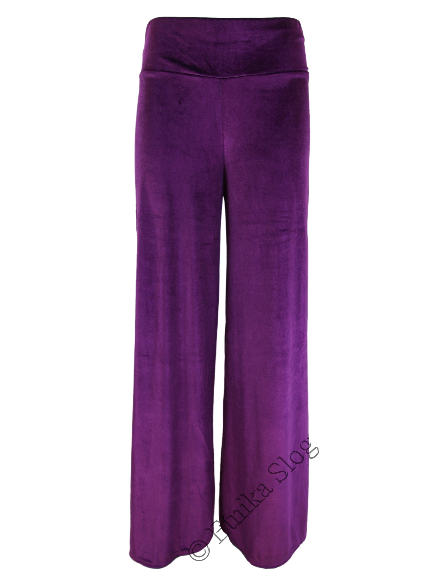 PANTALONE IN VELVET CON ELASTAN , IN TINTA UNITAb PANTALONE IN VELVET CON ELASTAN , IN TINTA UNITAb