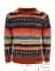 MAGLIONE IN LANA FATTO A MANO CON COLORI NATURALI,