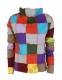 MAGLIA MANICHE LUNGHE&nbsp;E COLLO ALTO.PATCHWORK