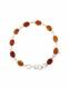 BRACCIALE&nbsp;IN ARGENTO&nbsp;E PIETRA DURA -CORNIOLA- LUNG