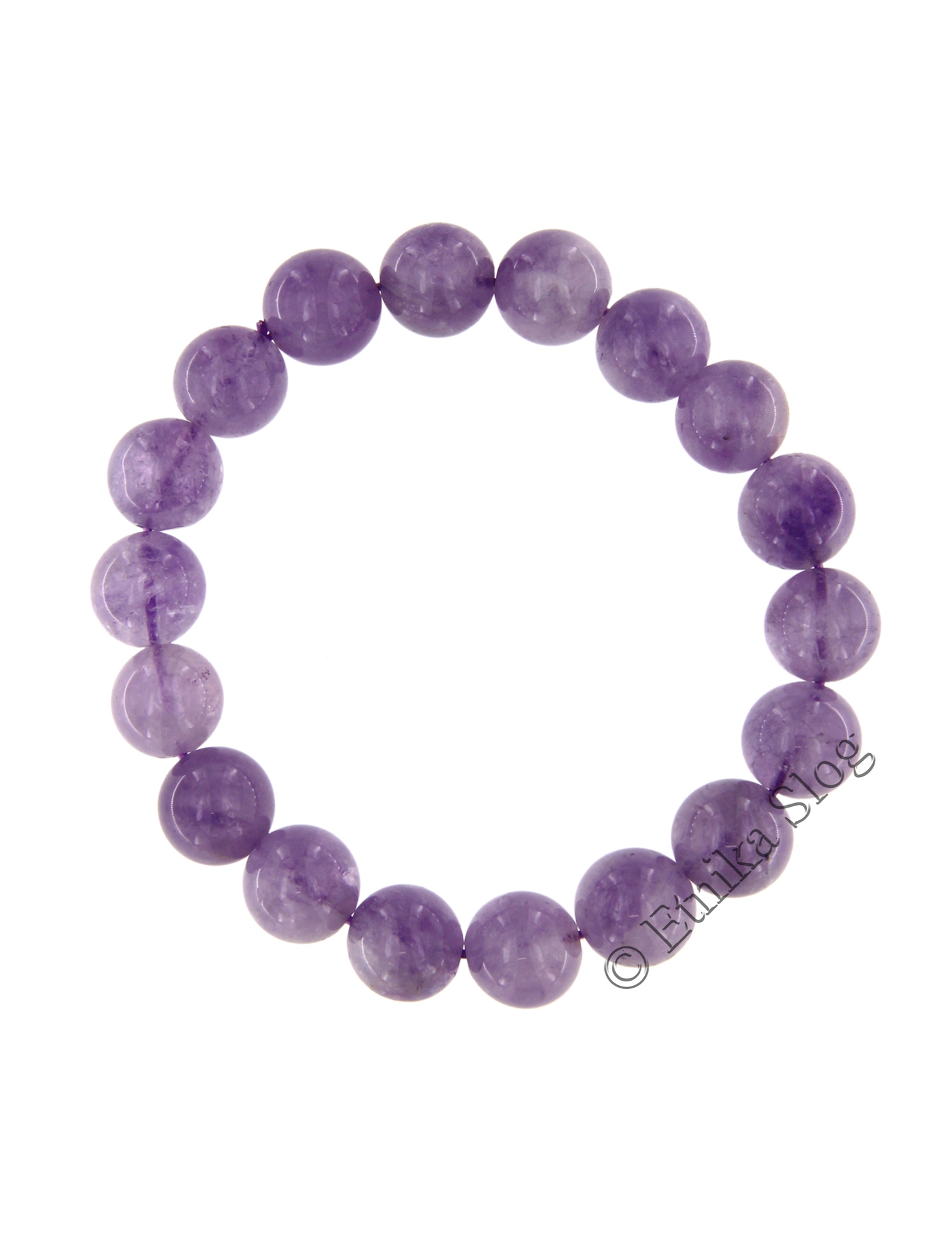 BRACCIALETTO ELASTICO AMETISTA LAVANDA , SFERE PIE BRACCIALETTO ELASTICO AMETISTA LAVANDA , SFERE PIE