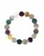 BRACCIALETTO ELASTICO FLUORITE&nbsp;, SFERE PIETRA DURA