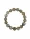 BRACCIALETTO ELASTICO&nbsp;LABRADORITE , SFERE PIETRA D