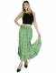 GONNA LUNGA IN COTONE STONE WASHED, DISPONIBILE IN