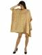 MAGLIA PONCHO&nbsp;IN MISTOSETA INDIANA, 70%SETA E 30%V
