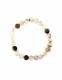 BRACCIALE IN PIETRA DURA ELASTICO, SFERE DIAMETRO