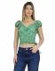 TOP MAGLIA&nbsp;IN MISTOSETA INDIANA, 10%SETA , 30%VISC