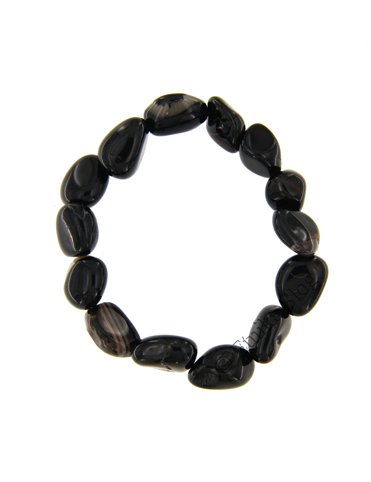 BRACCIALETTO CON ELASTICO IN PIETRA DURA, MISURA P BRACCIALETTO CON ELASTICO IN PIETRA DURA, MISURA P