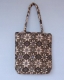 BORSA DA SPALLA ROTONDA IN COTONE LAVORATO&nbsp;C