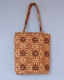 BORSA DA SPALLA ROTONDA IN COTONE LAVORATO&nbsp;C