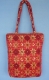 BORSA DA SPALLA ROTONDA IN COTONE LAVORATO&nbsp;C