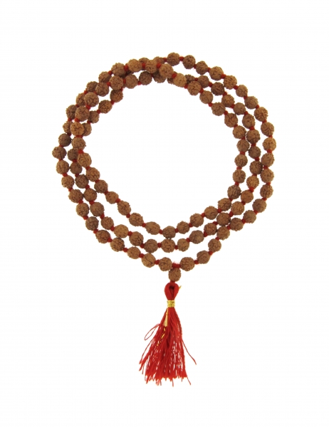 COLLANE MALA TIBETANE COLLANA&nbsp;MALA SEMI DI RUDRA RUDRAKSHA&nbsp;CIRCA MM 6.b - com Etnika Slog d.o.o.