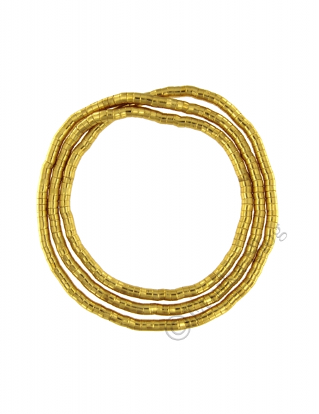 COLLANA GIROCOLLO IN METALLO LAVORATO. LUNGHEZZA 5