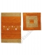 SET COPRILETTO CON 4 FEDERE.&nbsp; TELO RICAMATO IN STO