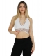 TOP&nbsp;IN 100% COTONE&nbsp;ORGANICO CON STAMPA BLOCK PRINT