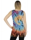 TOP TIE DYE CON TAGLI SULLA SCHIENA E FRANGE SOTTO