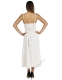 VESTITO LUNGO&nbsp;IN 100% COTONE&nbsp;ORGANICO GREZZO A RET