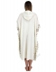 PONCHO&nbsp;IN 100% COTONE&nbsp;ORGANICO CON STAMPA BLOCK PR