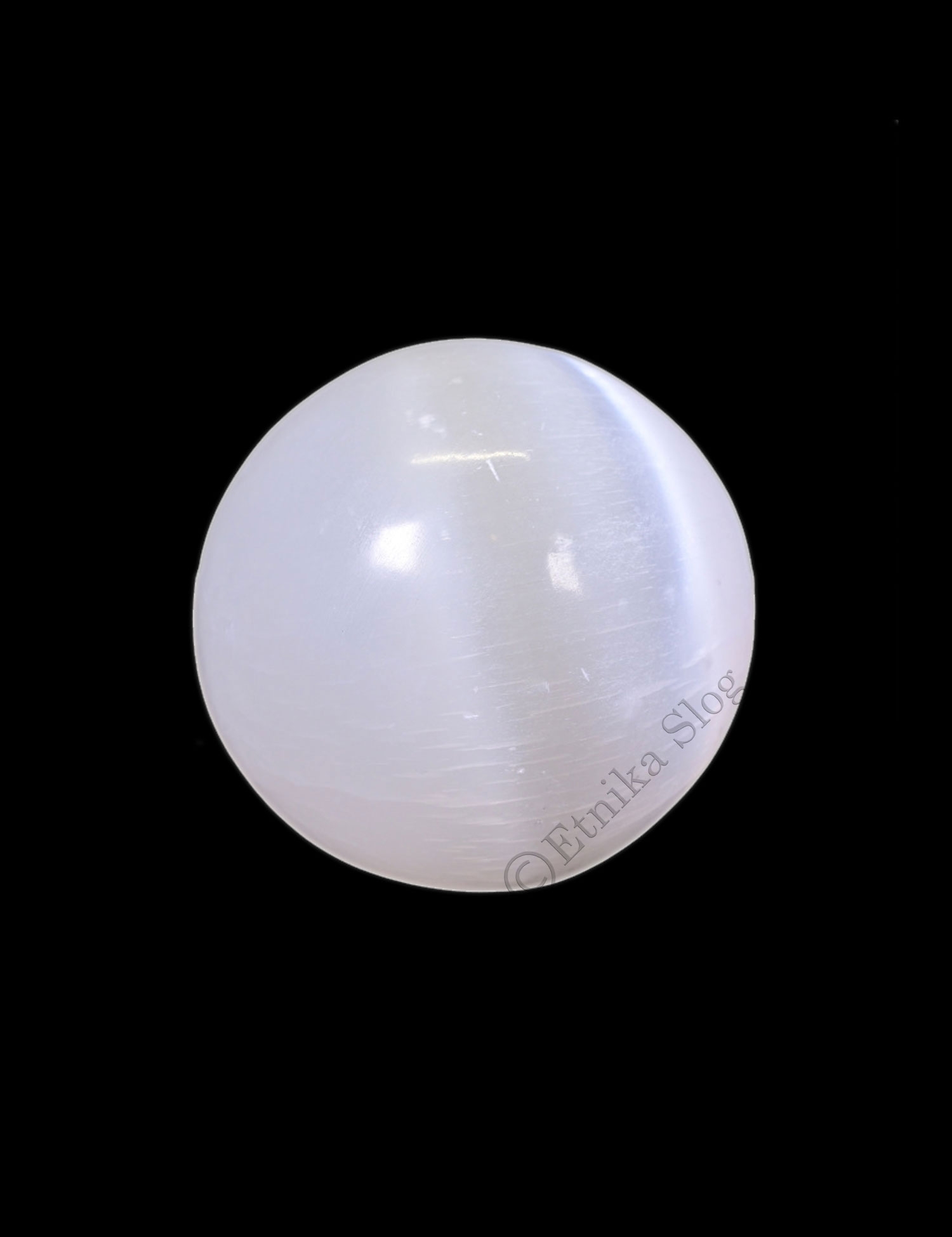 PIETRA BURATTATA - SFERA SELENITE MISURA DIA PIETRA BURATTATA - SFERA SELENITE MISURA DIA