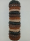 BRACCIALETTO IN&nbsp;COTONE/CUOIO E MATERIALI MISTI CON