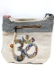 BORSA TRACOLLA SACCA IN COTONE FODERATO , CON&nbsp;1 TA