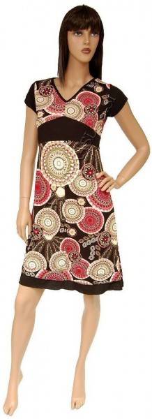 VESTITO MAGLINA DI COTONE E VISCOSA CON ELASTAN, C
