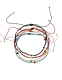 CAVIGLIERA IN COTONE CON PERLINE COLORATE. COLORI