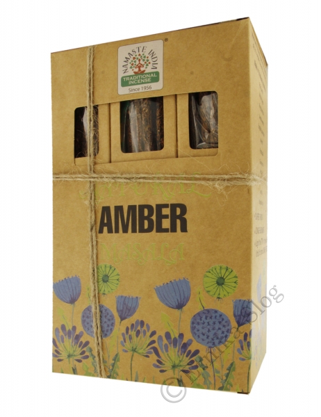 INCENSO MARCA NAMASTE INDIA NATURAL MASALA , AMB