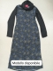 VESTITO LUNGO CON TASCHE IN MAGLINA DI VISCOSA CON