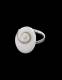 ANELLO IN ARGENTO CON CONCHIGLIA OCCHIO DI SHIVA /