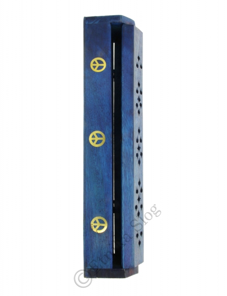 PORTA INCENSO, BAULETTO GRANDE IN LEGNO COLORATO C