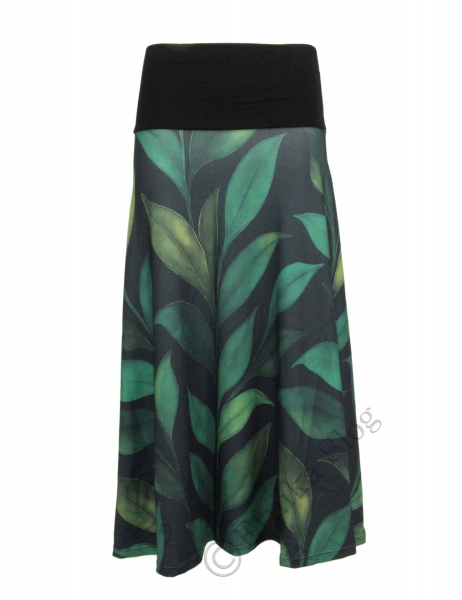 GONNA LUNGA IN MAGLINA INVERNALE CON ELASTAN, FASC