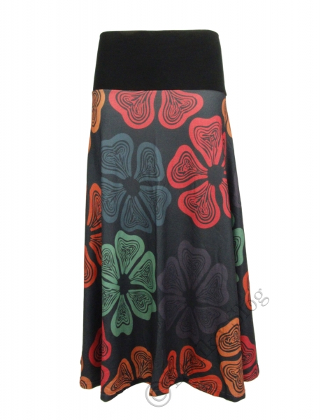 GONNA LUNGA IN MAGLINA CON ELASTAN FASCIA ED ELAST