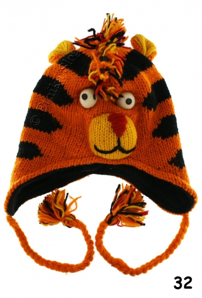 BERRETTO IN LANA DELUXE FIGURA DI ANIMALE, COPRIOR