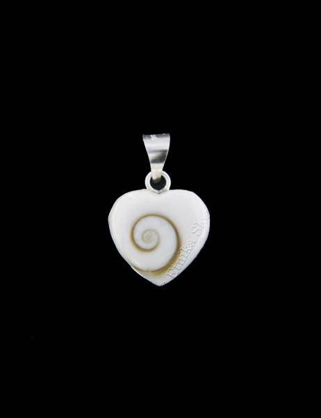 PENDENTE IN ARGENTO CON CONCHIGLIA OCCHIO DI SHIVA