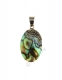PENDENTE IN ARGENTO CON CONCHIGLIA DI ABALONE.br