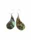 ORECCHINI&nbsp;IN ARGENTO&nbsp;CON CONCHIGLIA&nbsp;DI ABALONE.br