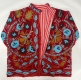 GIACCA SUZANI RICAMATA, MODELLO GIACCHINO CORTO IN