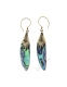 ORECCHINI&nbsp;IN ARGENTO&nbsp;CON CONCHIGLIA&nbsp;DI ABALONE.br