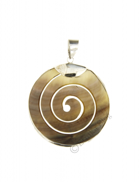 PENDENTE&nbsp;IN ARGENTO&nbsp;CON&nbsp;MADREPERLA&nbsp;NATURALEd