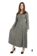 VESTITO LUNGO IN MAGLINA CON ELASTAN, MANICHE LUNG