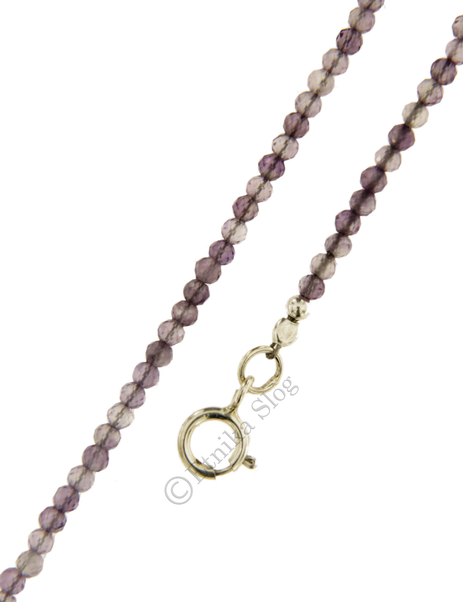 BRACCIALE IN ARGENTO E PIETRA DURA - AMETI BRACCIALE IN ARGENTO E PIETRA DURA - AMETI