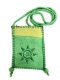 BORSA IN LANA COTTA A TRACOLLA PICCOLA CON FIORE C