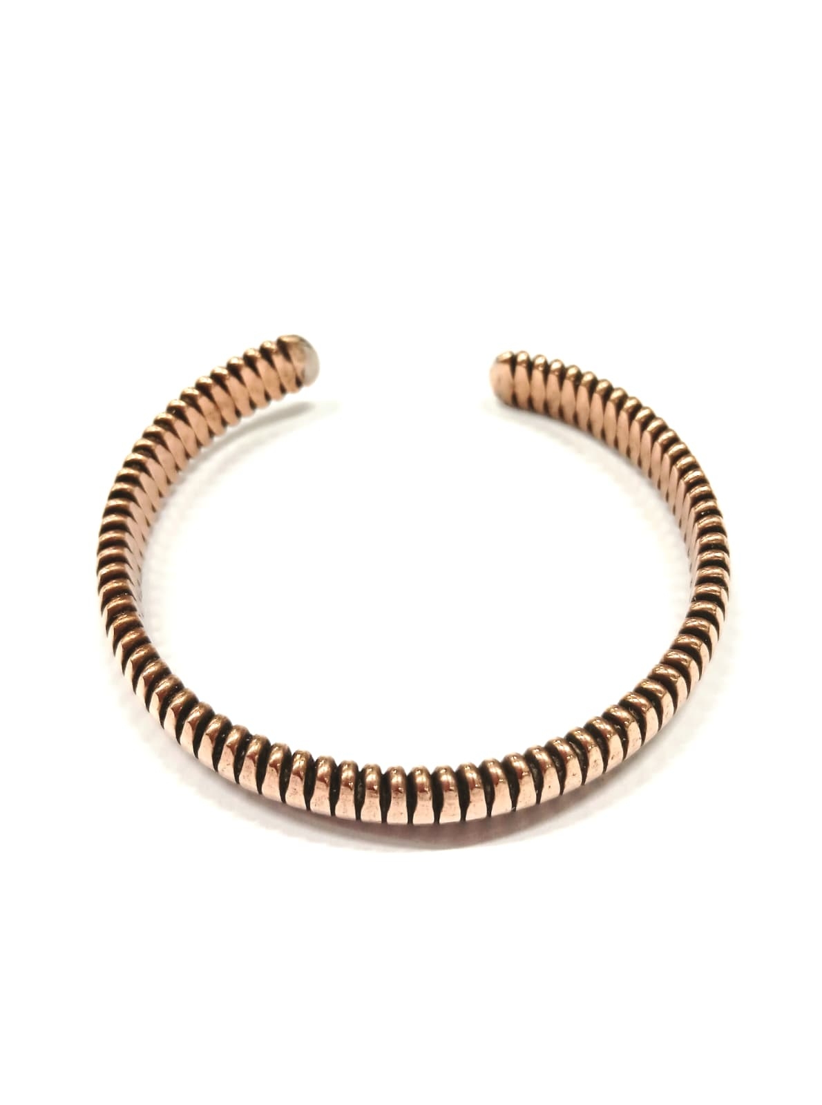 BRACCIALE APERTO IN RAME, OTTONE INTRECCIATO BRACCIALE APERTO IN RAME, OTTONE INTRECCIATO