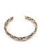 BRACCIALE APERTO IN RAME, OTTONE E METALLO INTRECC
