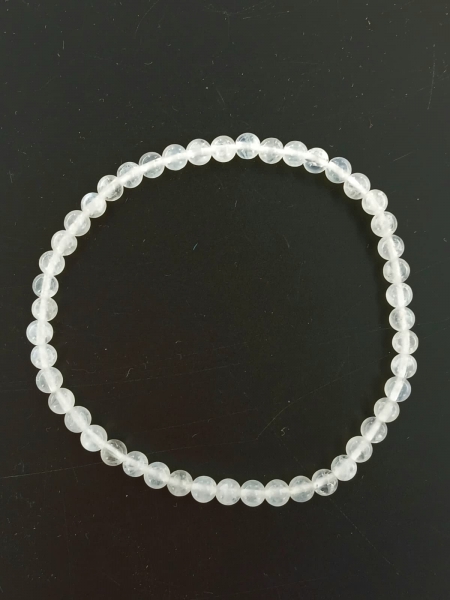 BRACCIALETTO IN PIETRA DURA -&nbsp;RAINBOW MOONSTONE- L