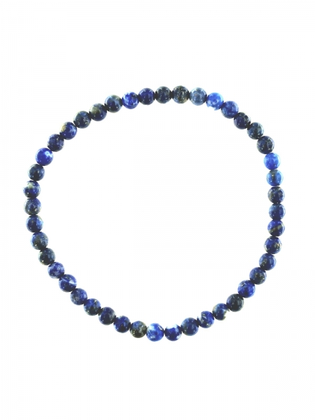 BRACCIALETTO IN PIETRA DURA -&nbsp;LAPISLAZZULO&nbsp;- ELAST